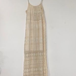 Cream Dress
